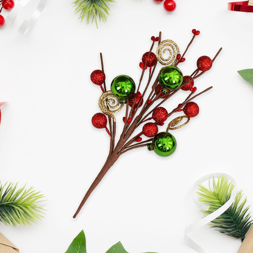. 6 Palillos For Bolas De Navidad, Adornos For Ramas De