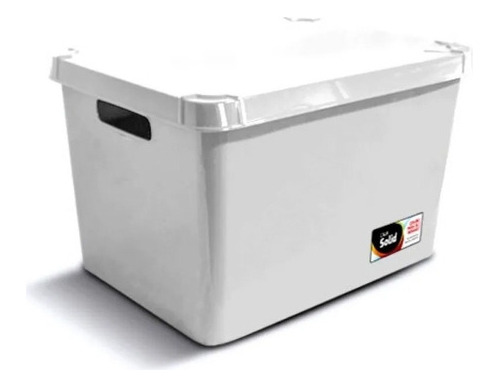 Caja Plástica Organizadora Solid C/tapa 20 Lts Colombraro Mm