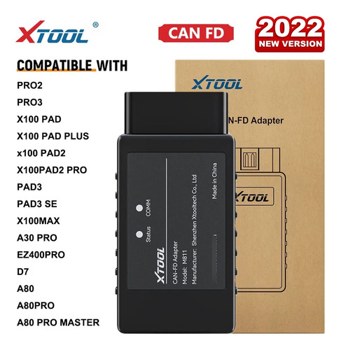Xtool Adaptador Scanner Canfd Can Fd Chevrolet Gmc Buick Cad