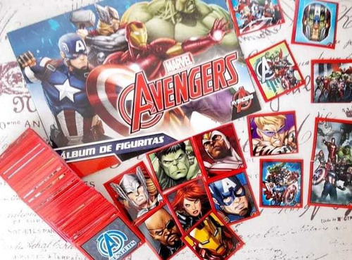 . - Album Avengers Marvel Completo A Pegar Envío Gratis