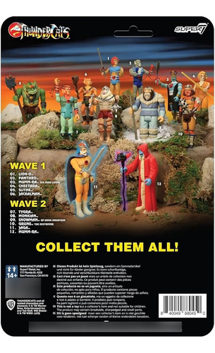 Thundercats Super7 Tygra Invisible Figura De Coleccion
