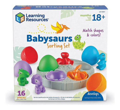 Learning Resources Babysaurs Juego De Clasificación, Juguete