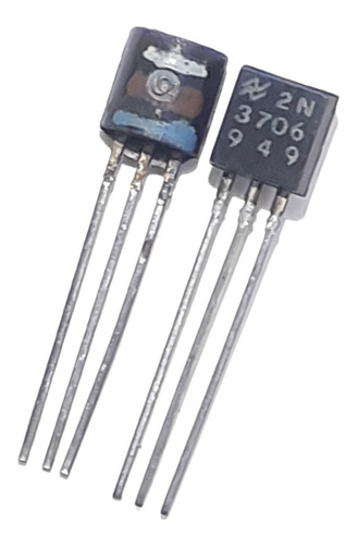 Kit 4 Transistor Npn 2n3706 40v 800ma O Nte85
