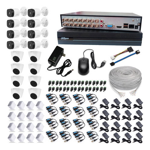 Cctv Kit Dahua 16 Camaras Seguridad 2mp + Dvr 16ch Full Hd