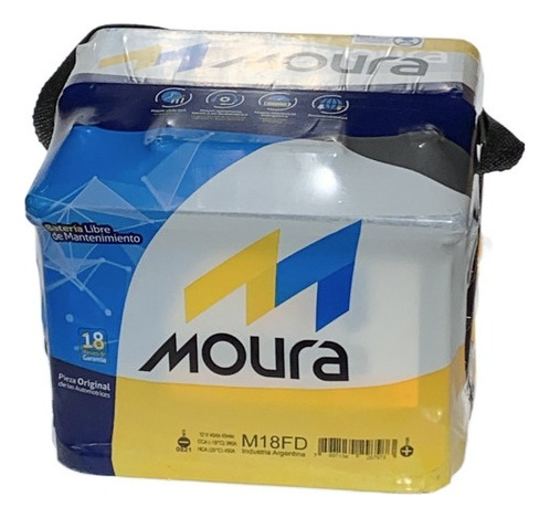 Batería Moura M18fd 12v/50ah Ford Fiesta 1.6 N Energy