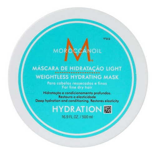 Moroccanoil Hydration Light - Máscara De Hidratação 500ml