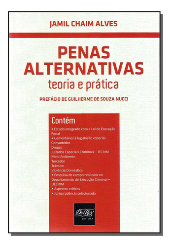 Libro Penas Alternativas Teoria E Pratica 01ed 16 De Alves J