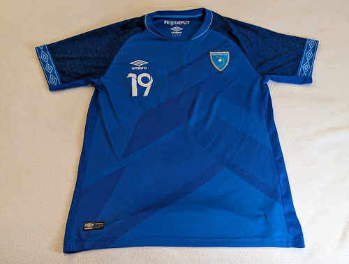 Seleccion De Guatemala Jersey Titular Futbol 2019 Match Worn