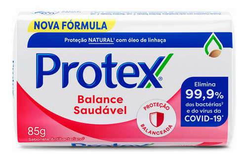 Sabão em barra Protex Antibacteriano Balance Saudável de 85 g