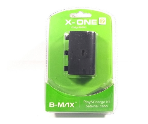 Bateria 8800 Mah Controle Xbox One Com Carregador B-max Kit