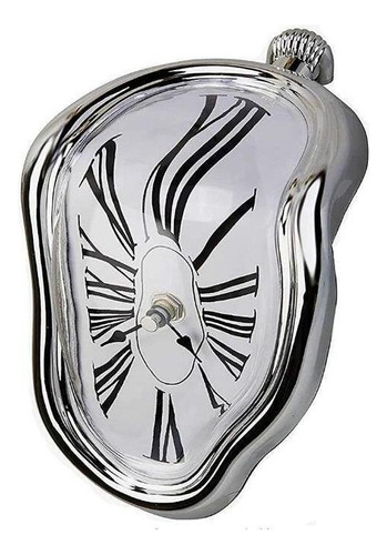 Reloj Derretimiento El Salvador Reloj Dalí Plata G [u]