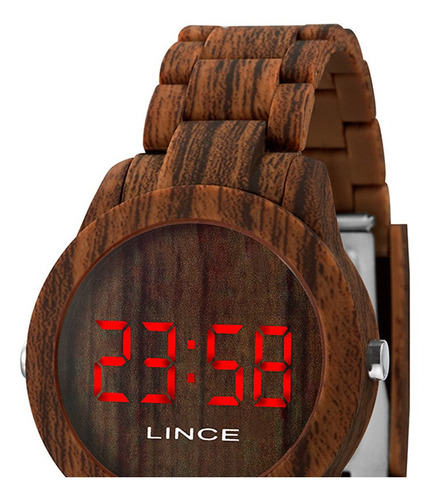Relógio Lince Feminino Led Mdp4615p Vxnx C/ Garantia E Nf
