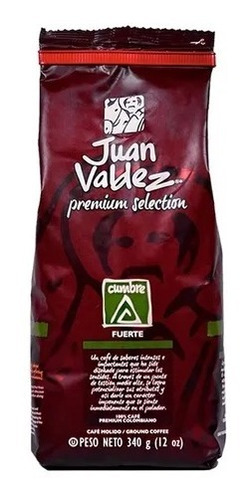 Imagen 1 de 3 de Cafe Juan Valdez Cumbre Fuerte 250 Gr Premium Selection