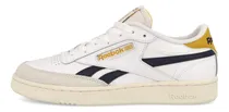 Comprar Tenis Reebok Club C Revenge Casuales De Cuero Hombre Cómodos Moda Urbana - 100033028 Blancos