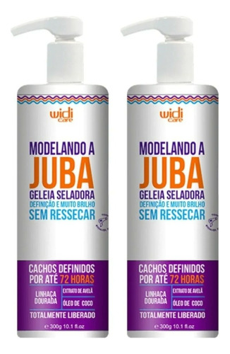 Kit Widi Care Modelando A Juba Geleia Seladora 2 Unidades