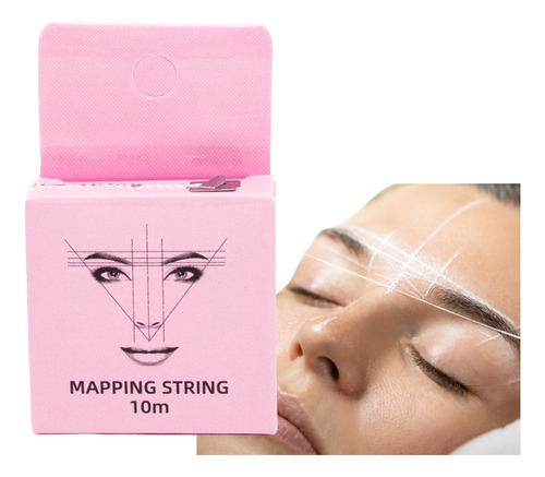 Hilo Entintado Diseño Cejas Mapping String Microblading 6 Pz