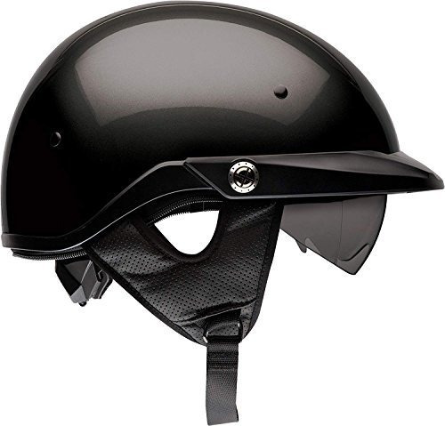 Bell Pit Boss Openface Casco De Moto Solid Black Xsmallsmall