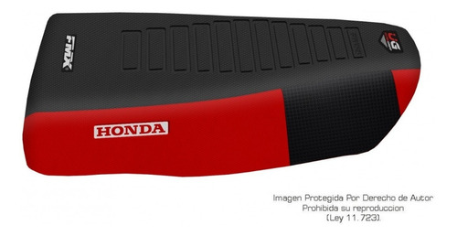 Funda De Asiento Honda Cr 480 Modelo Ultra Grip Antideslizante Fmx Covers Tech Fundasmoto Bernal Tech