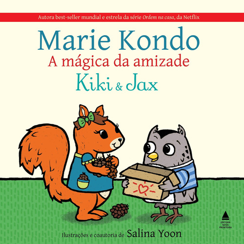 Livro A Mágica Da Amizade - Kiki E Jax