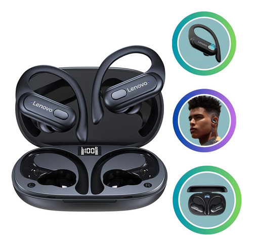 Auriculares Lenovo Livepods Xt60 Bluetooth 5.3 Caja Cargador