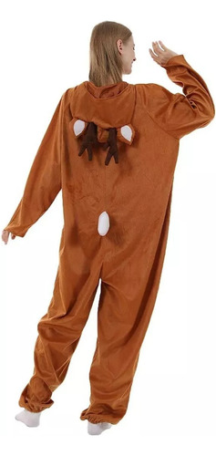Disfraz De Reno Navideño Para Hombre, Pijama De Halloween