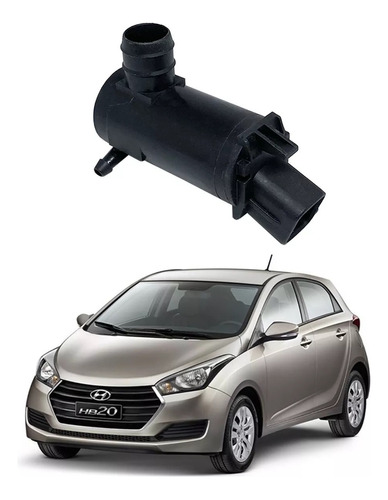 Bomba Reservatorio Limpador Parabrisa Hyundai Hb20 2013/2022