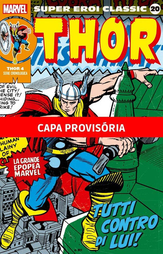 Libro Colecao Classica Marvel Vol 25 Thor Vol 04 De Lee Stan