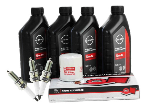 Kit Afinación Completo Original Nissan Tiida 2007-2017