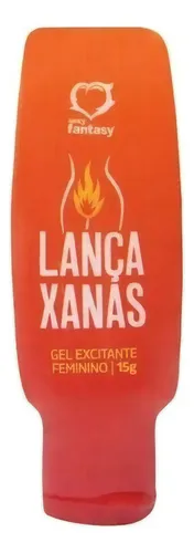 Gel Excitante Feminino Sexy Fantasy 15gr Lança Xanas Sexshop Sabor Sem sabor