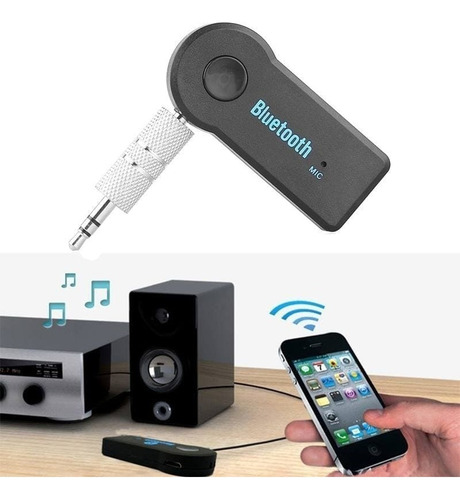 Receptor Bluetooth 3.0 Audio Auto Manos Libres + Bateria Vid