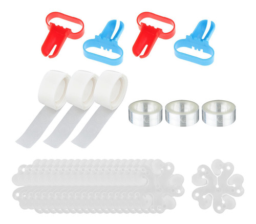 Kit De Tiras De Decoración De Globos 20 Piezas Clips De