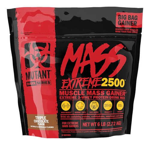 Mutant Mass Extreme 12 Libras Chocolate