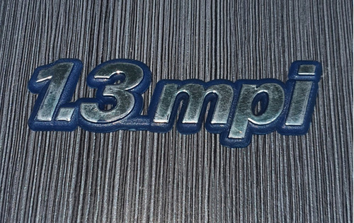 Emblema Fiat 1.3 Mpi Palio 96-2000 Azul