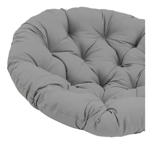 2 Cojín Para Silla Papasan, Cojín Redondo Para Gris Oscuro