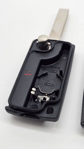 Carcasa Llave Control Para Peugeot 207 307 308 407 408 2 Bot