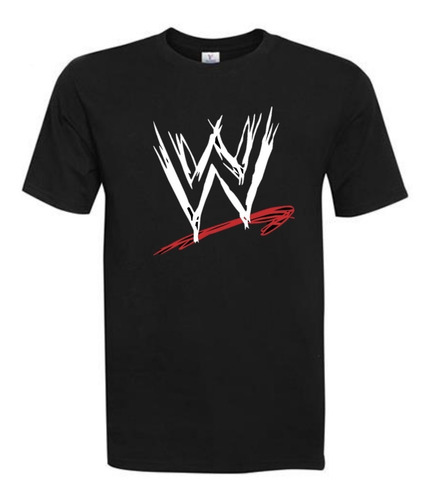 Polera Wwe - Logo 01 100% Algodón