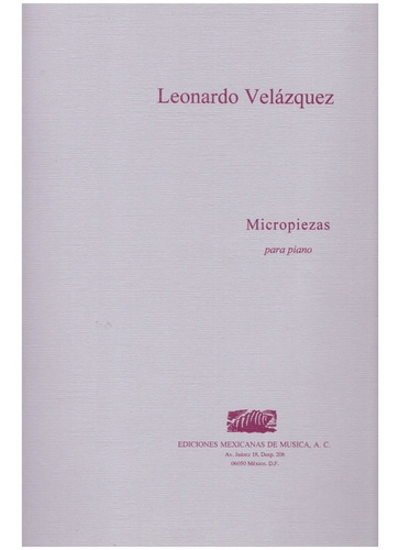 Micropiezas Para Piano.