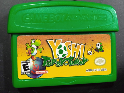 Yoshi Topsy-turvy Original Gameboy Advance