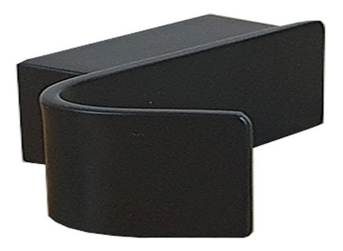 Juego De 4 Accesorios Para Baño Negro Mate Minimalista