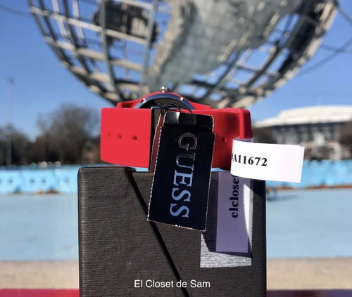 Guess Reloj Analogo Silicona Rojo G Craze U1336l4