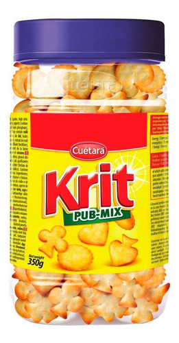 Snack Salgado Krit Pub Mix Cuetara 350g