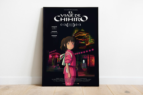Vinilo Decorativo 30x45cm Poster Anime Chihiro 09 Afiche