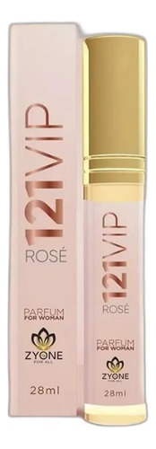 Perfume 121 Vip Rosé Zyone 28ml Alta Fixação
