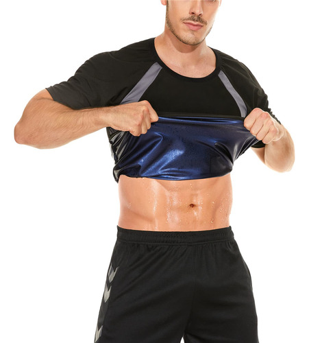 Ningmi Camisa De Sauna Para Hombre, Para Gimnasio, Traje De