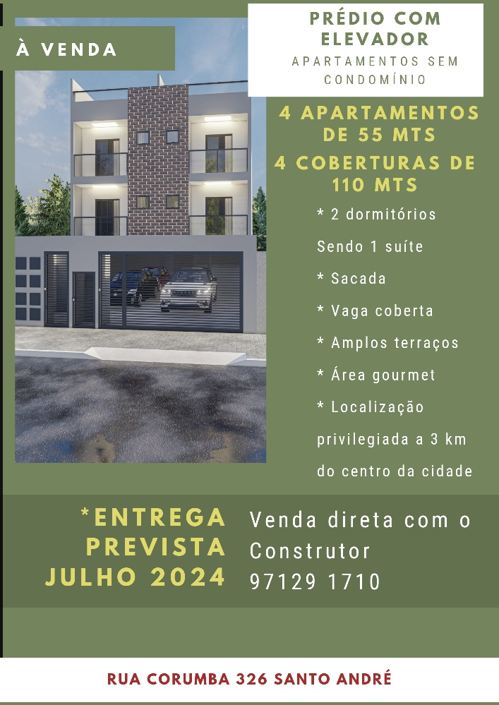 Captação de Apartamento a venda no bairro Vila Alice, Santo André, SP