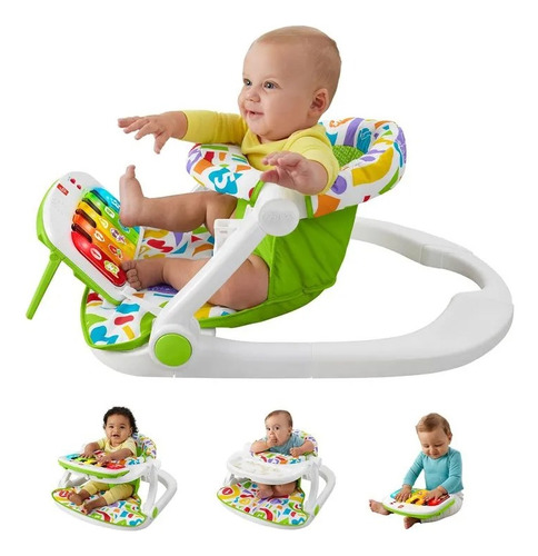 Silla De Actividades Piano Musical Pataditas Fisher Price