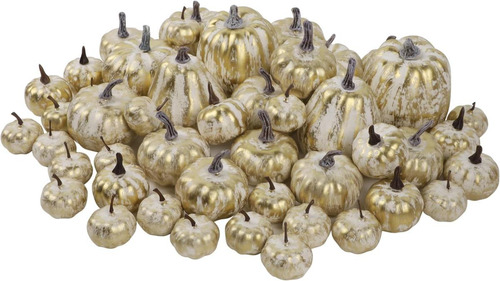 Winemana 46 Piezas De Calabazas Artificiales De Varios Tamañ