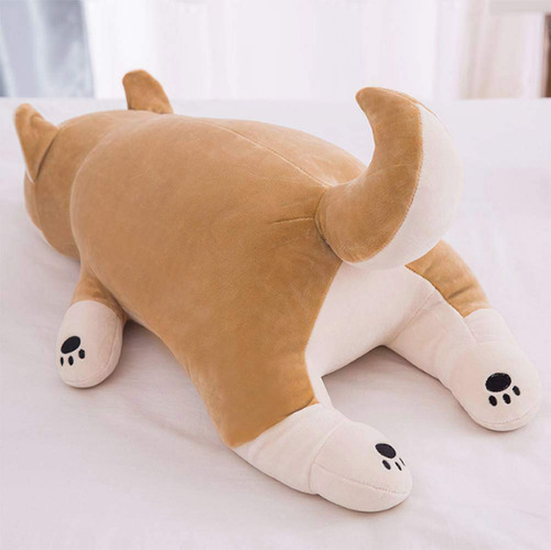 Peluche Shiba Inu 76 Cm Grande Almohada Para Dormir Color