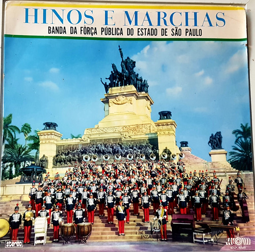 Lp Banda Da Força Publica Do Estado De São Paulo - Hinos