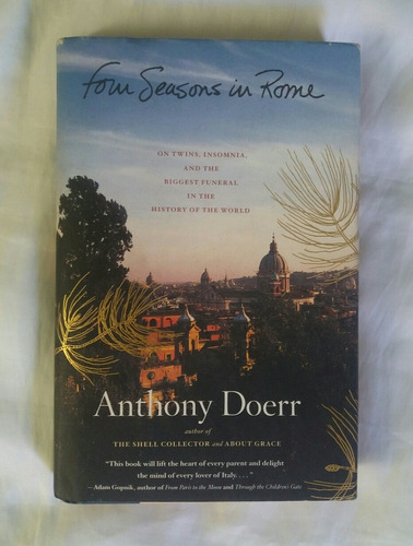 Anthony Doerr Four Seasons In Rome Libro En Ingles